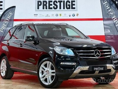 Usata Mercedes ML250 204 CV (150 kW) 2012 Nero SUV