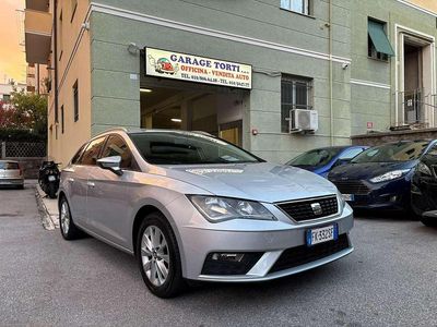 Usata Seat Leon ST Business 116 CV (85 kW) 2017 Argento Station wagon