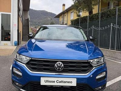 Usata VW T-Roc Style 110 CV (80 kW) 2021 Blu ravenna metallizzato SUV