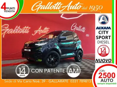 Nuova Aixam City Sport 2026 Nero