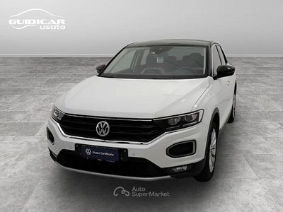 Usata VW T-Roc Advance 116 CV (85 kW) 2019 Bianco SUV