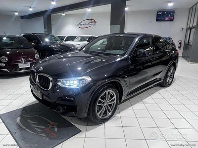 Usata BMW X4 M Sport 190 CV (139 kW) 2021 Nero SUV