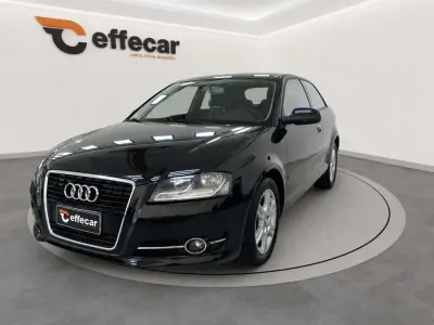 Usata Audi A3 Attraction 90 CV (66 kW) 2012 Nero Utilitaria