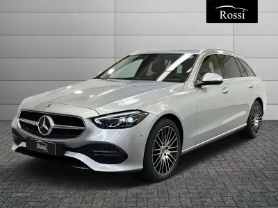 Nuova Mercedes C220 200 CV (147 kW) 2026 Argento hightech Station wagon