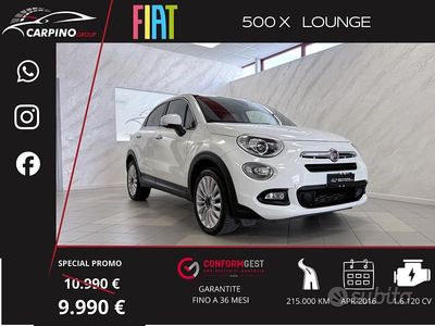Occasion Fiat 500X Lounge 120 ch (88 kW) 2016 Blanc SUV