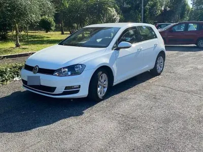 Usata VW Golf VII 110 CV (80 kW) 2017 Bianco Berlina