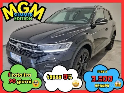 Usata VW T-Roc R-line 150 CV (110 kW) 2024 Nero SUV
