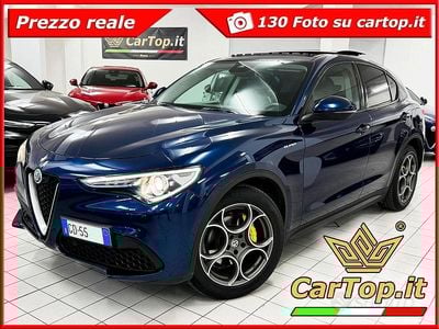 Usata Alfa Romeo Stelvio Executive 160 CV (117 kW) 2020 Blu SUV