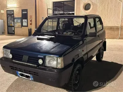 Usata Fiat Panda 4x4 50 CV (36 kW) 1993 Nero Utilitaria