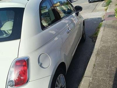 Usata Fiat 500 Lounge 75 CV (55 kW) 2008 Bianco Utilitaria