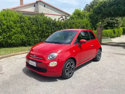 Usata Fiat 500 Club 69 CV (50 kW) 2022 Rosso pastello Utilitaria