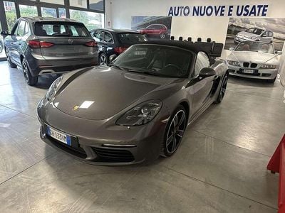 Usata Porsche 718 Spyder 349 CV (256 kW) 2019 Grigio titanio Cabrio