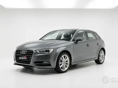 Usata Audi A3 Admired 110 CV (80 kW) 2015 Grigio Berlina