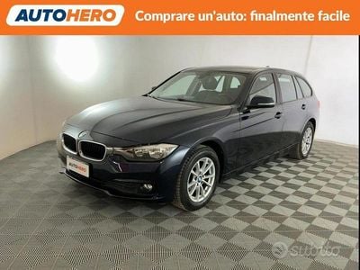 Usata BMW 316 Advantage 116 CV (85 kW) 2017 Blu Station wagon