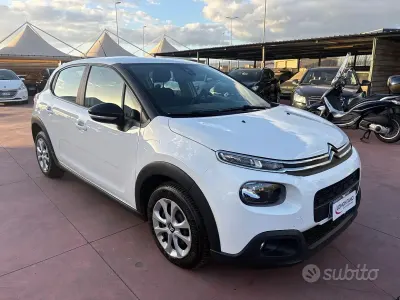 Usata Citroën C3 Shine 102 CV (75 kW) 2020 Bianco Utilitaria