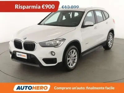 Usata BMW X1 Advantage 116 CV (85 kW) 2016 Bianco SUV