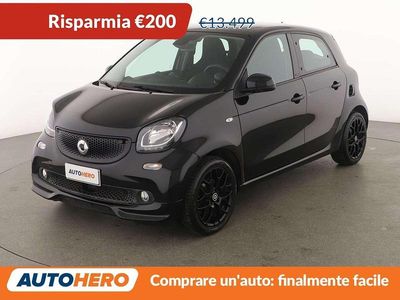 Usata Smart ForFour Basis 71 CV (52 kW) 2019 Nero Utilitaria