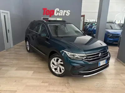 Usata VW Tiguan Elegance 150 CV (110 kW) 2021 Blu SUV