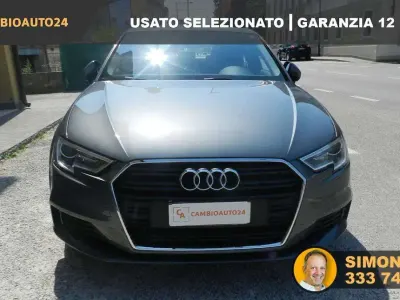 Usata Audi A3 Business 150 CV (110 kW) 2018 Grigio Berlina