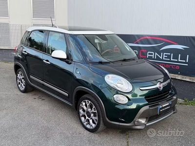Usata Fiat 500L Trekking 105 CV (77 kW) 2014 Verde Monovolume