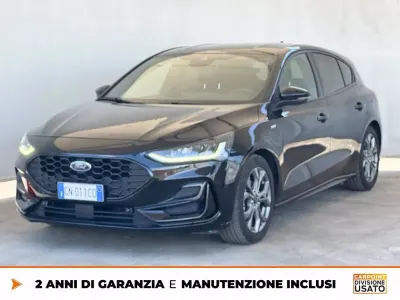 Usata Ford Focus ST-Line X 125 CV (91 kW) 2023 Nero Berlina