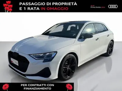Usata Audi A3 Advanced Plus 116 CV (85 kW) 2025 Bianco ghiacciaio metallizzato Berlina