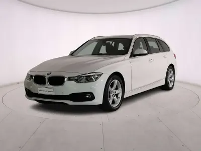Begagnad BMW 316 Advantage 116 HK (85 kW) 2018 Vit Kombi