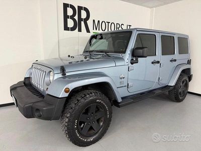 Usata Jeep Wrangler Unlimited 200 CV (147 kW) 2012 Azzurro SUV