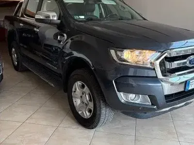 Usata Ford Ranger XL 160 CV (117 kW) 2016 Nero Pick-up