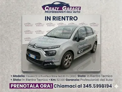 Usata Citroën C3 PureTech 83 CV (61 kW) 2023 Grigio Utilitaria
