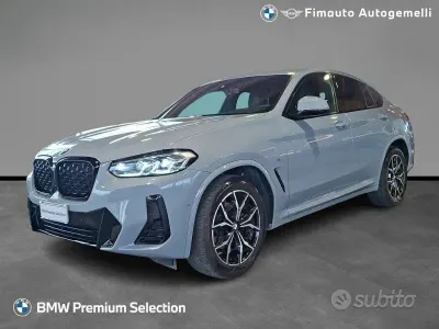 Usata BMW X4 M Sport 190 CV (139 kW) 2022 Grigio / metallizzato SUV