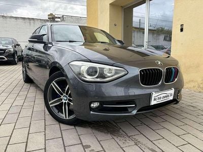 Usata BMW 120 Sport Line 184 CV (135 kW) 2014 Grigio Utilitaria