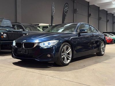 Usata BMW 420 Sport Line 190 CV (139 kW) 2015 Blu metallizzato Coupé
