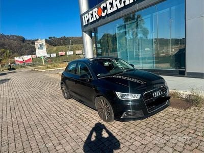 Usata Audi A1 S-Line 116 CV (85 kW) 2017 Nero Berlina