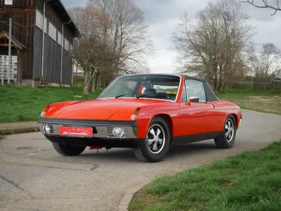 Usata Porsche 914-6 110 CV (80 kW) 1970 Blu Cabrio