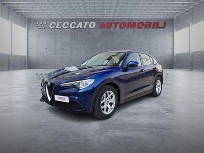 Usata Alfa Romeo Stelvio Business 160 CV (117 kW) 2021 Blu SUV