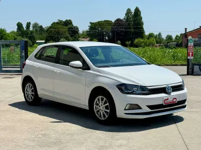 Usata VW Polo Trendline 65 CV (47 kW) 2019 Bianco Utilitaria