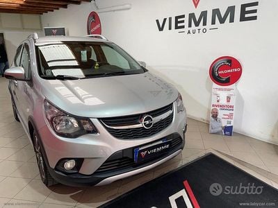 Usata Opel Karl Rocks 74 CV (54 kW) 2019 Grigio Utilitaria