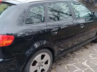 Usata Audi A3 140 CV (102 kW) 2008 Nero Utilitaria