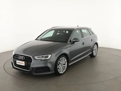 Usata Audi A3 Sport 150 CV (110 kW) 2019 Argento Berlina