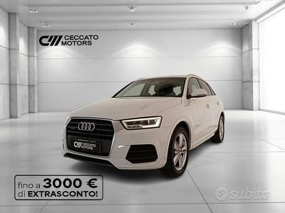 Usata Audi Q3 150 CV (110 kW) 2015 Bianco SUV