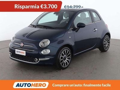 Usata Fiat 500 Dolcevita 71 CV (52 kW) 2021 Blu Utilitaria