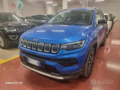 Usata Jeep Compass Limited 131 CV (96 kW) 2021 Blu SUV
