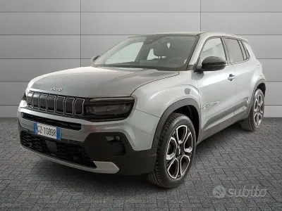 Usata Jeep Avenger Summit 101 CV (74 kW) 2025 Grigio SUV