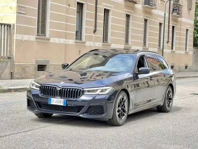 Usata BMW 540 M Sport 340 CV (250 kW) 2021 Carbon black metallizzato Station wagon