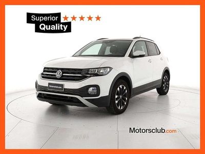 Usata VW T-Cross Style 110 CV (80 kW) 2021 Bianco SUV