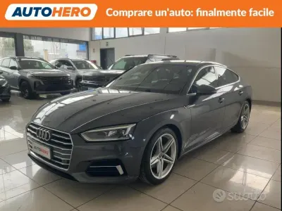 Usata Audi A5 Sport 190 CV (139 kW) 2019 Grigio Coupé