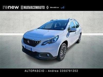 Usata Peugeot 2008 Active 75 CV (55 kW) 2017 Bianco SUV