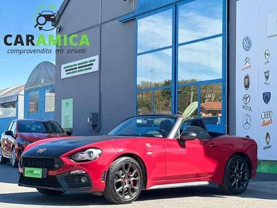 Usata Abarth 124 Spider 170 CV (125 kW) 2017 Rosso Cabrio