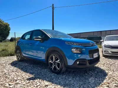Usata Citroën C3 PureTech 82 CV (60 kW) 2017 Blu Berlina
